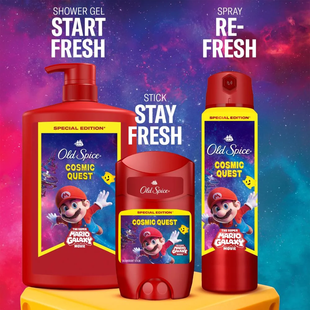Old Spice Bearglove 3 w 1 płyn do mycia ciała, włosów i twarzy, 1000 ml