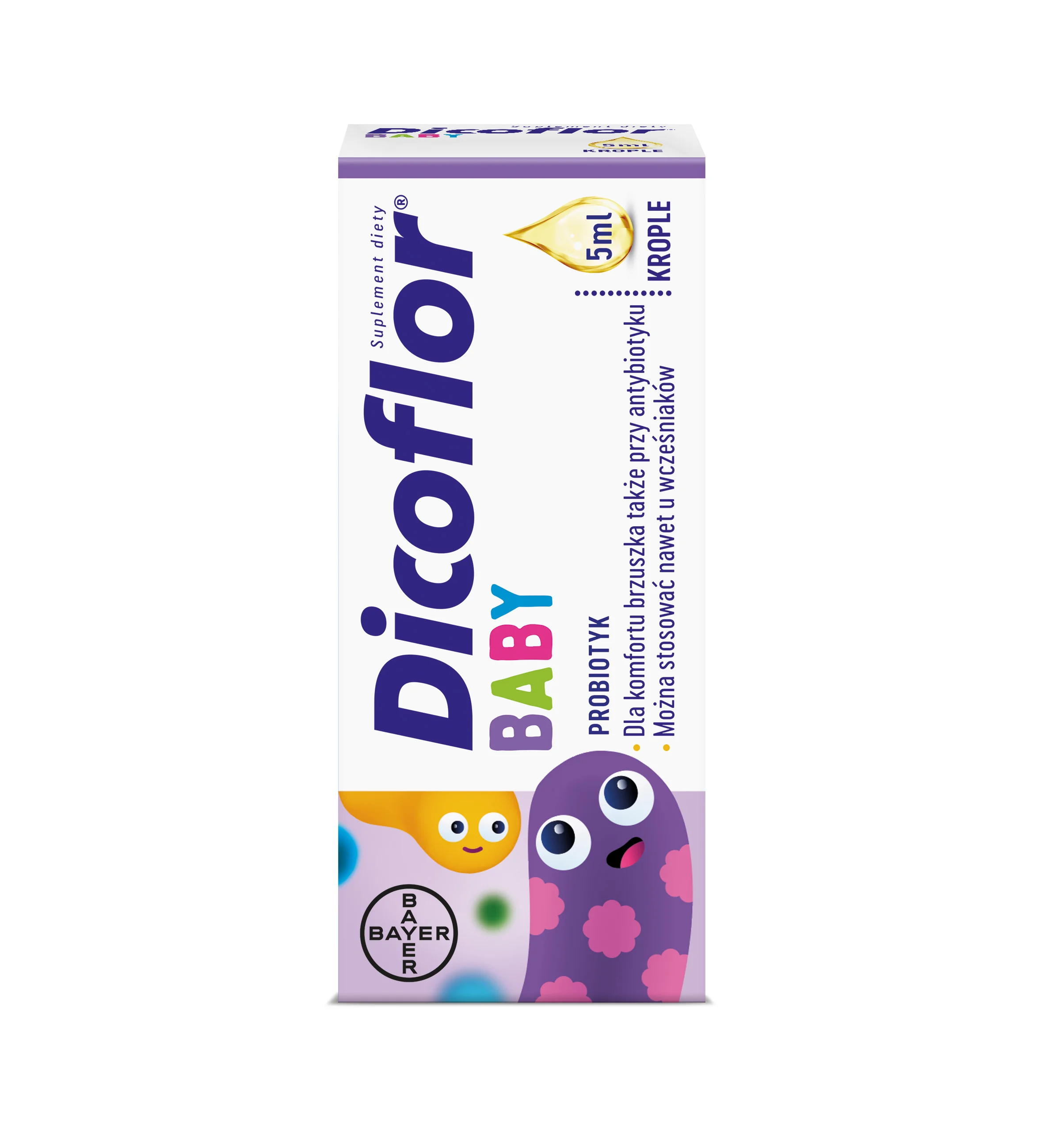 Dicoflor Baby suplement diety, 5 ml