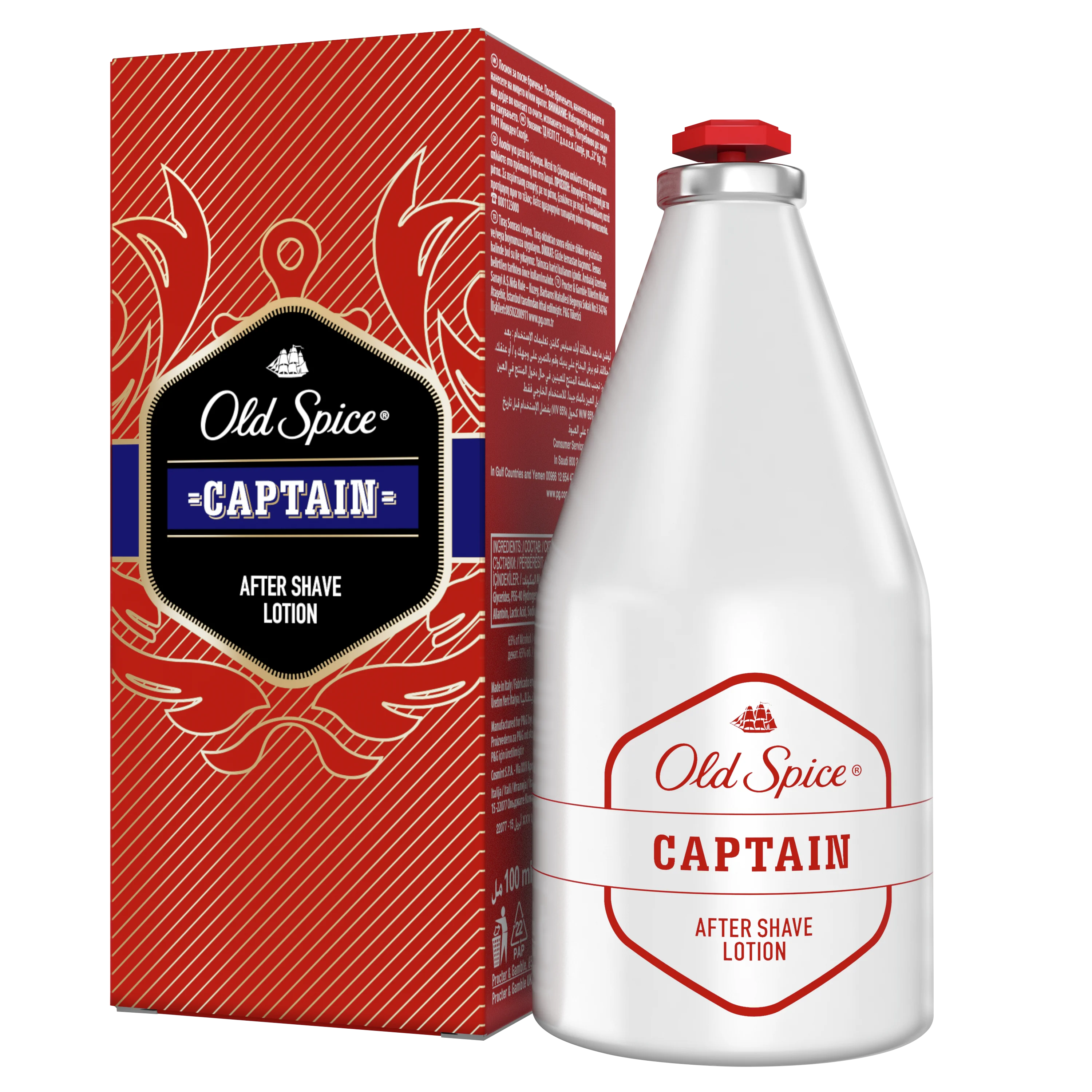 Old Spice Captain płyn po goleniu, 100 ml
