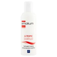 Emolium A-Topic, trójaktywna emulsja do kąpieli, 200 ml