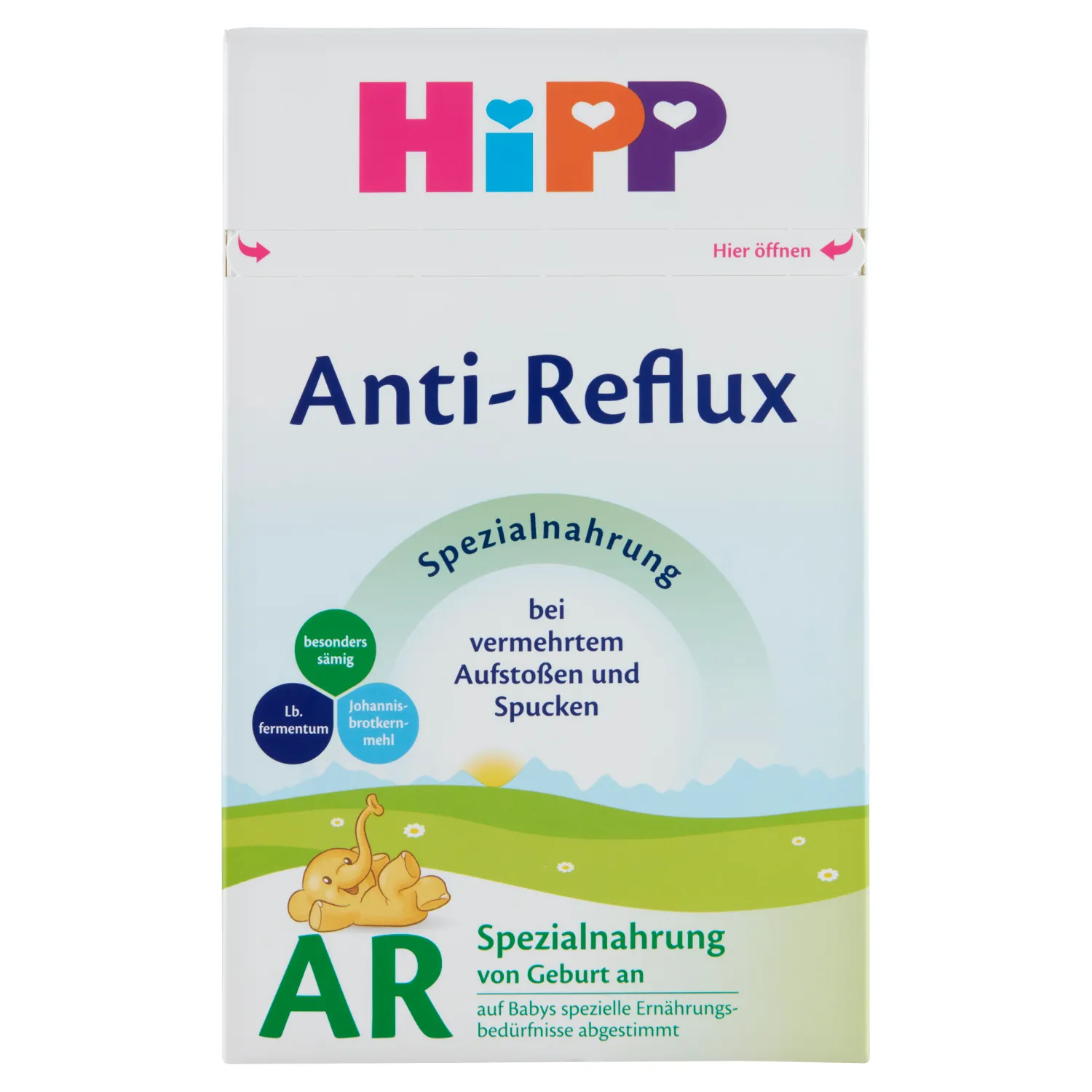 Hipp AR (Anti-Reflux), mleko modyfikowane początkowe od urodzenia, 550 g