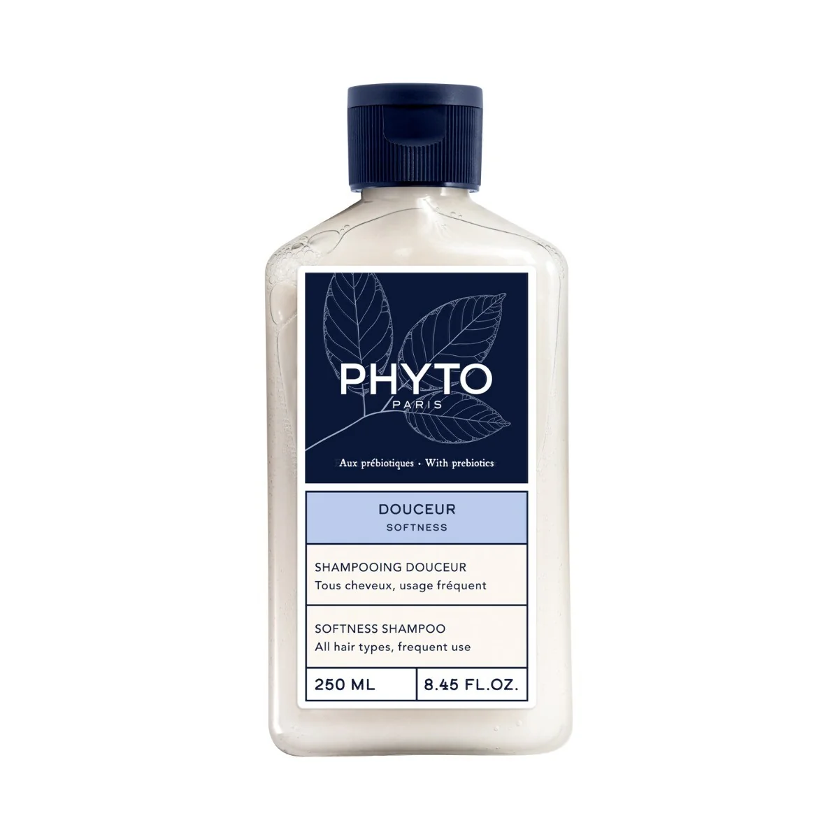PHYTO SOFTNESS Delikatny szampon do każdego rodzaju włosów, 250 ml