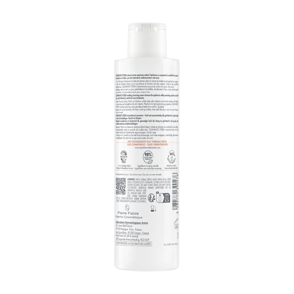 Avène Cleanance Hydra oczyszczający krem łagodzący, 200 ml 