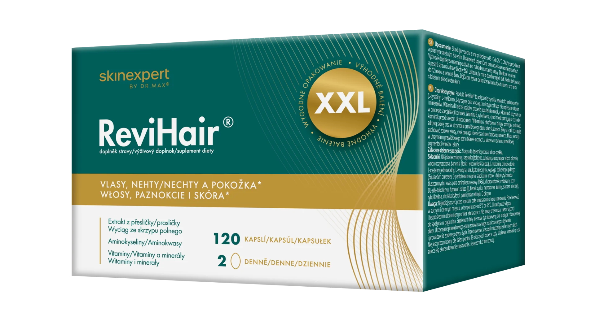 Skinexpert by Dr. Max® ReviHair 120 kapsułek