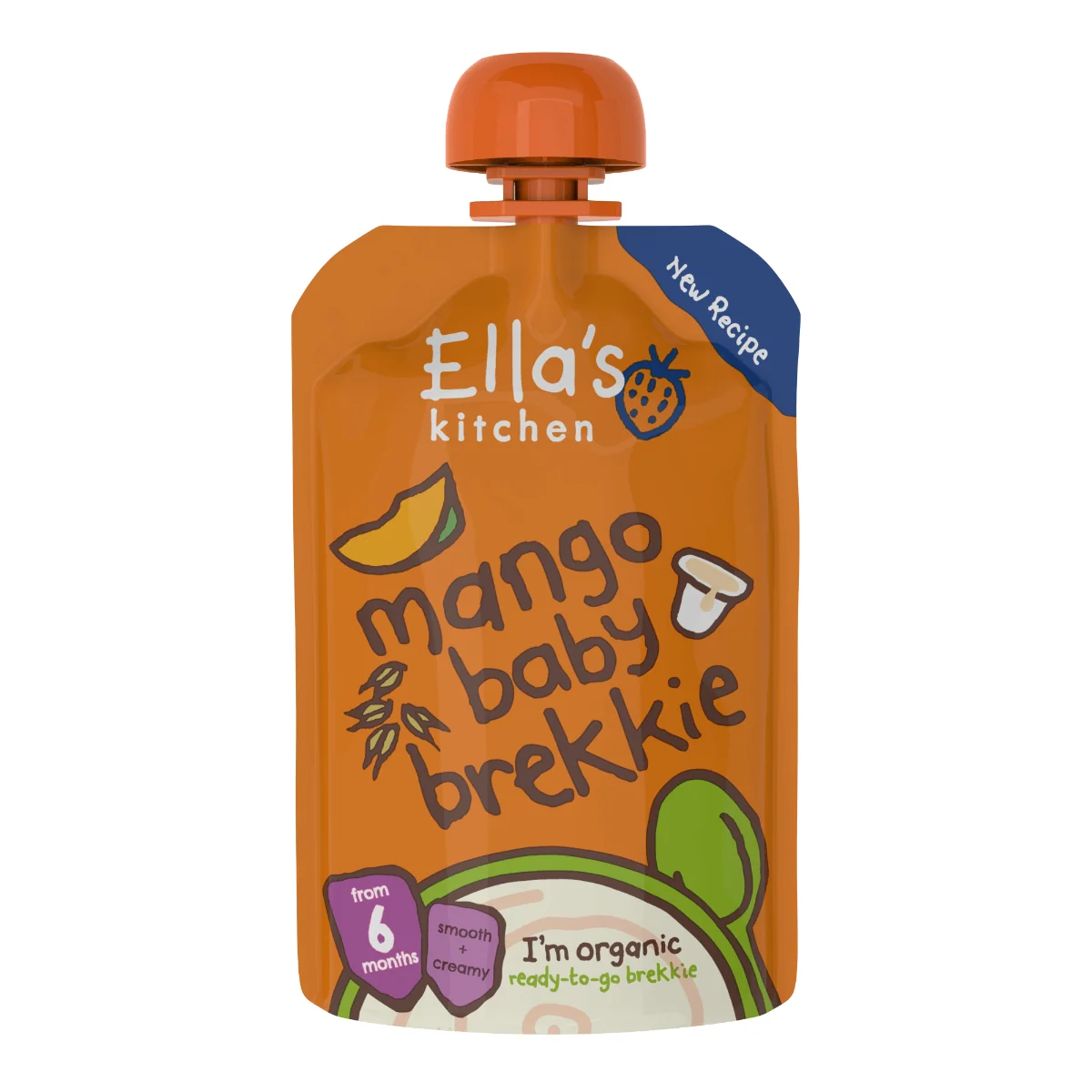Ella's Kitchen BIO śniadanie z mango i jogurtem, 100 g