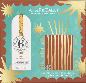 Roger & Gallet Zestaw woda Bois d'Orange, 100 ml + dyfuzor zapachowy Roger & Gallet Zestaw woda Bois d'Orange, 100 ml + dyfuzor zapachowy