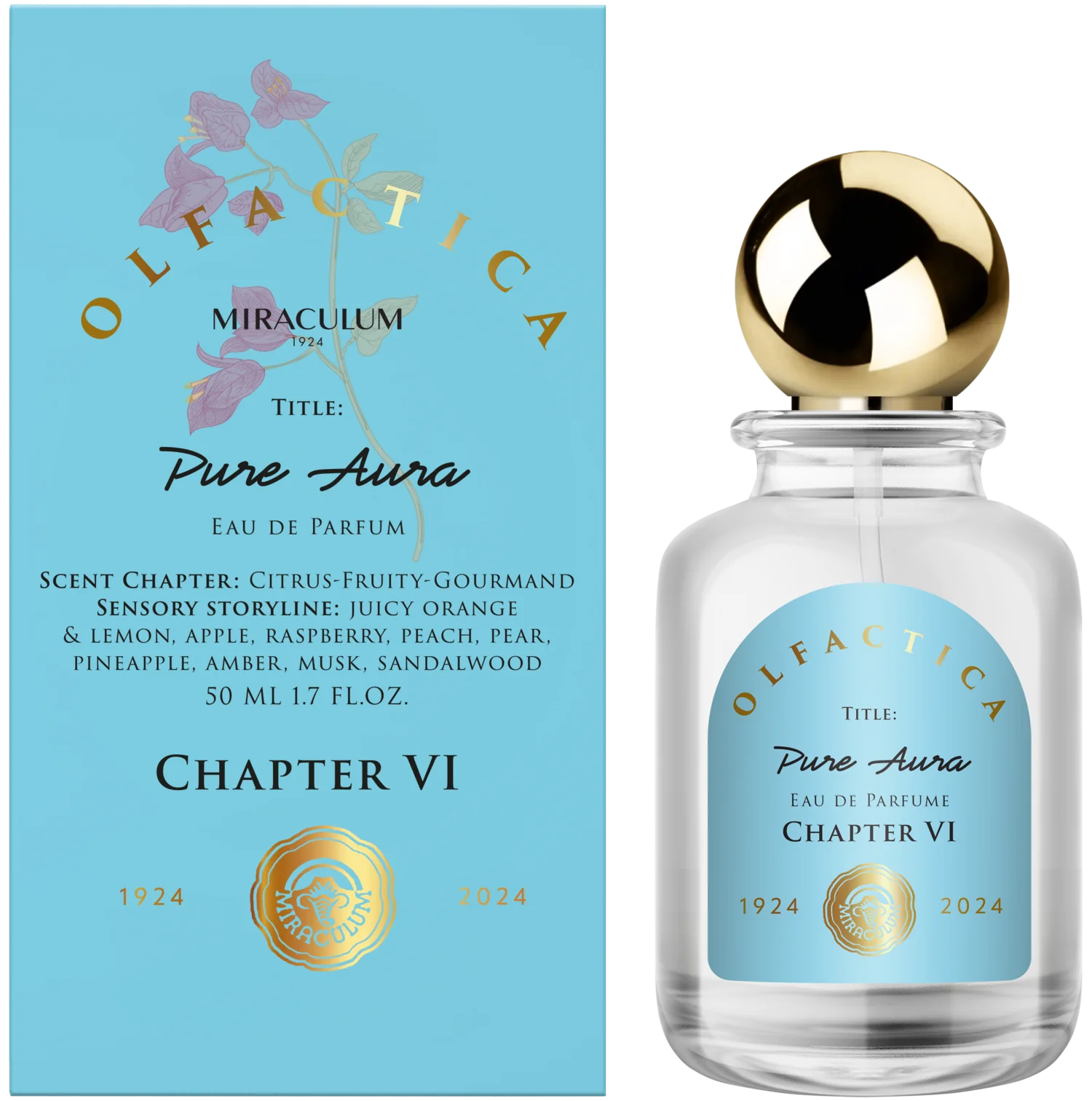 Miraculum Olfactica Pure Aura woda perfumowana, 50 ml