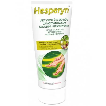 Hesperyn aktywny żel do nóg z kasztanowcem, aloesem i hesperydyną, 200 ml