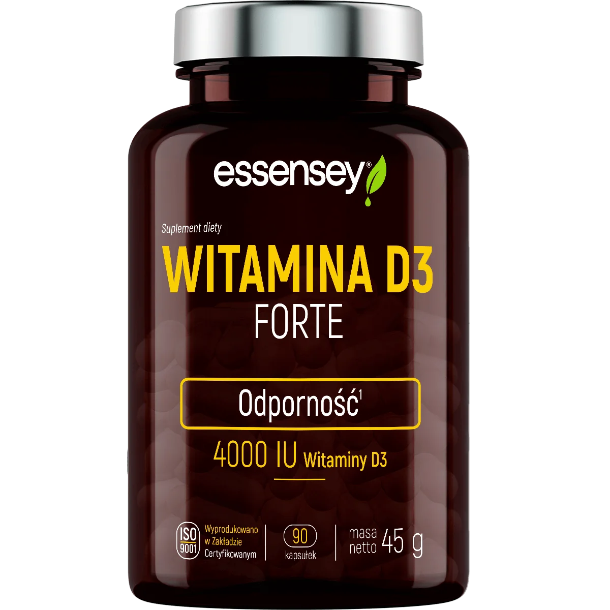 Essensey Witamina D3 Forte 90 kapsułek