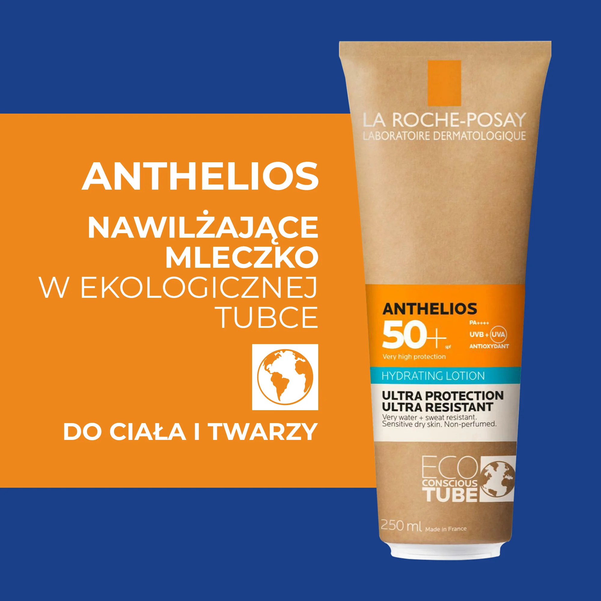 La Roche-Posay Anthelios nawilżające mleczko SPF 50+, 250 ml