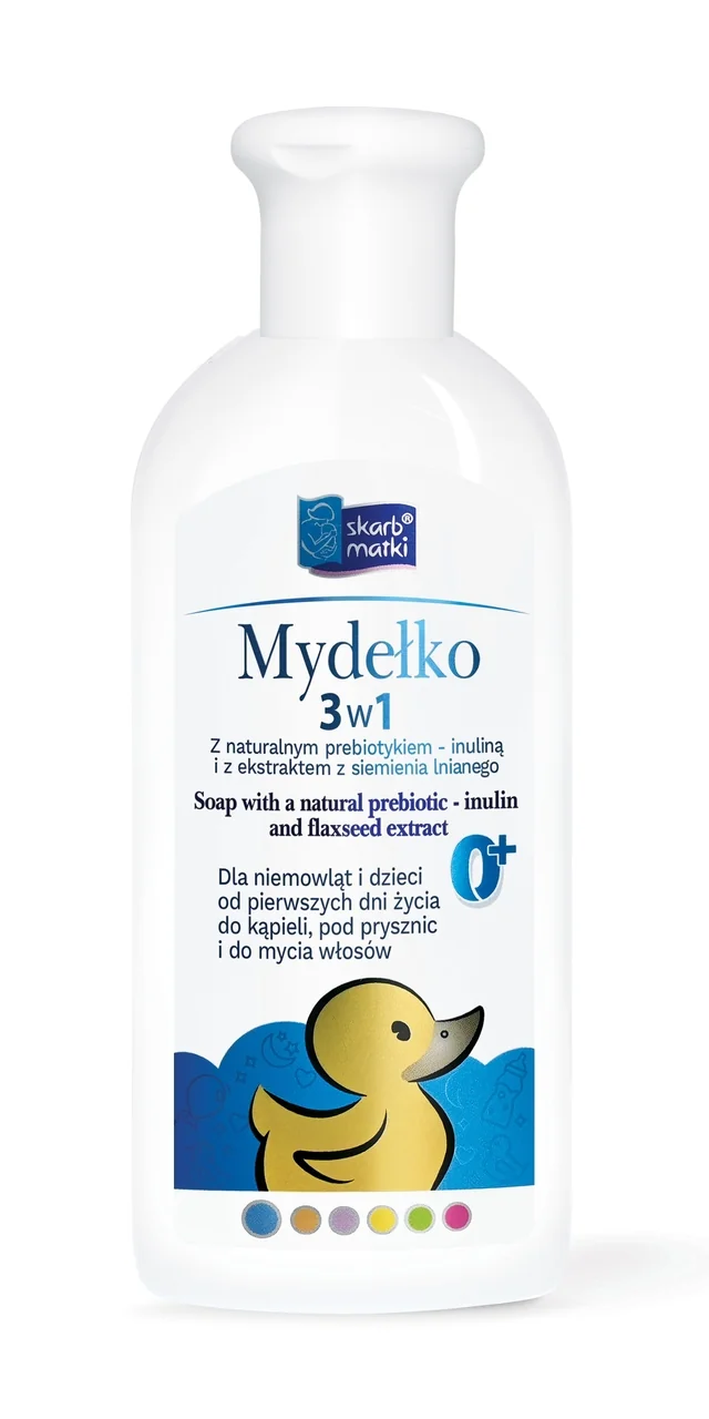 Skarb Matki mydełko 3 w 1 dla niemowląt i dzieci, 250 ml