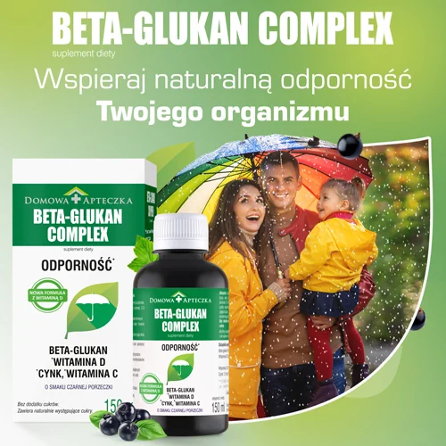 Domowa Apteczka Beta-glukan Complex płyn, 150 ml