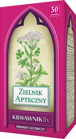 Zielnik Apteczny Krwawnik Fix zioła do zaparzania, 30 saszetek