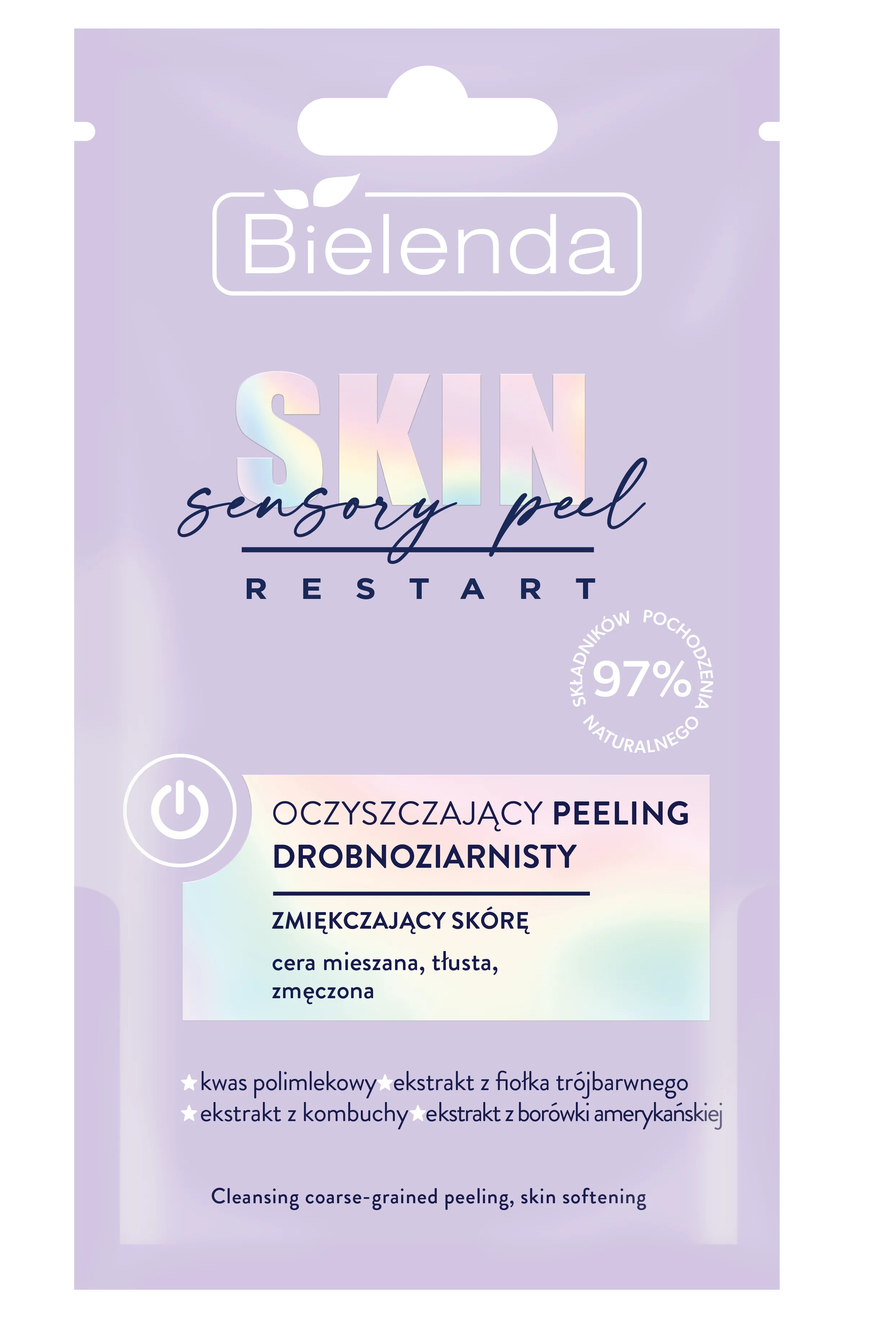 Bielenda Skin Restart Sensory Peel oczyszczający peeling drobnoziarnisty, 8 g
