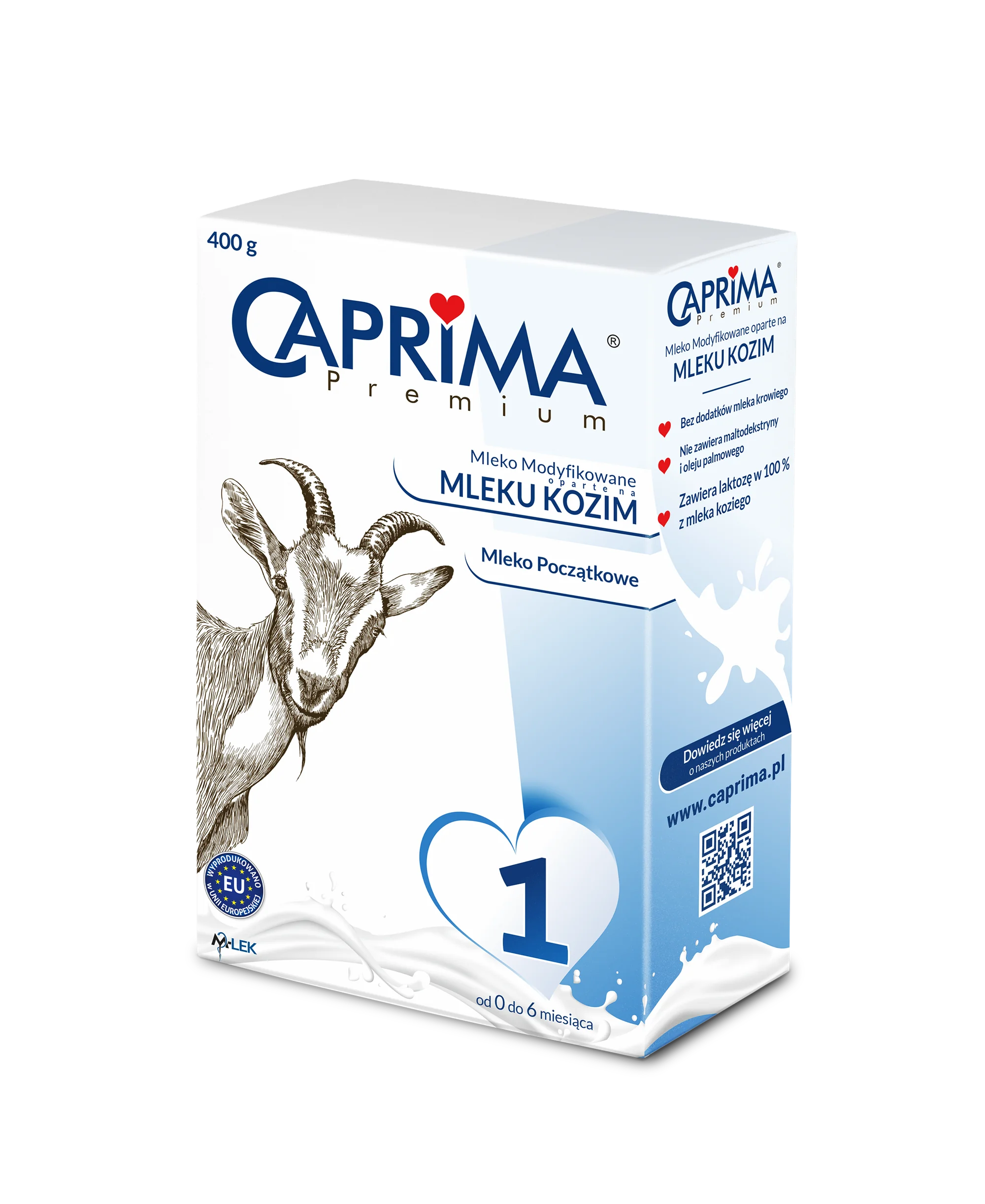 Caprima Premium 1 mleko początkowe 0-6 m, 400 g