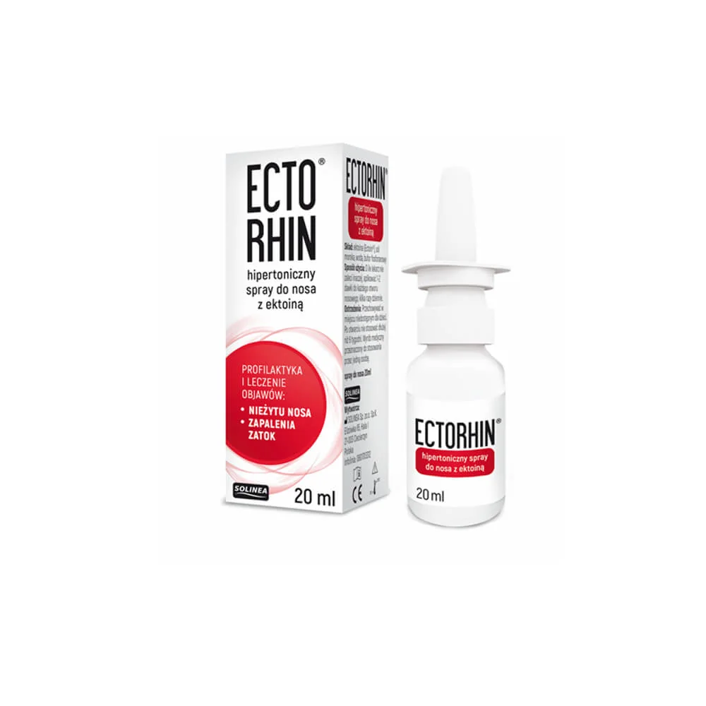 Ectorhin hipertoniczny spray do nosa z ektoiną, 20 ml