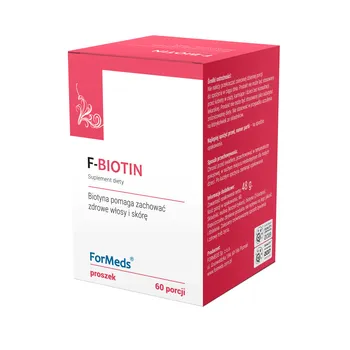 ForMeds F-Biotin, suplement diety, proszek, 60 porcji 