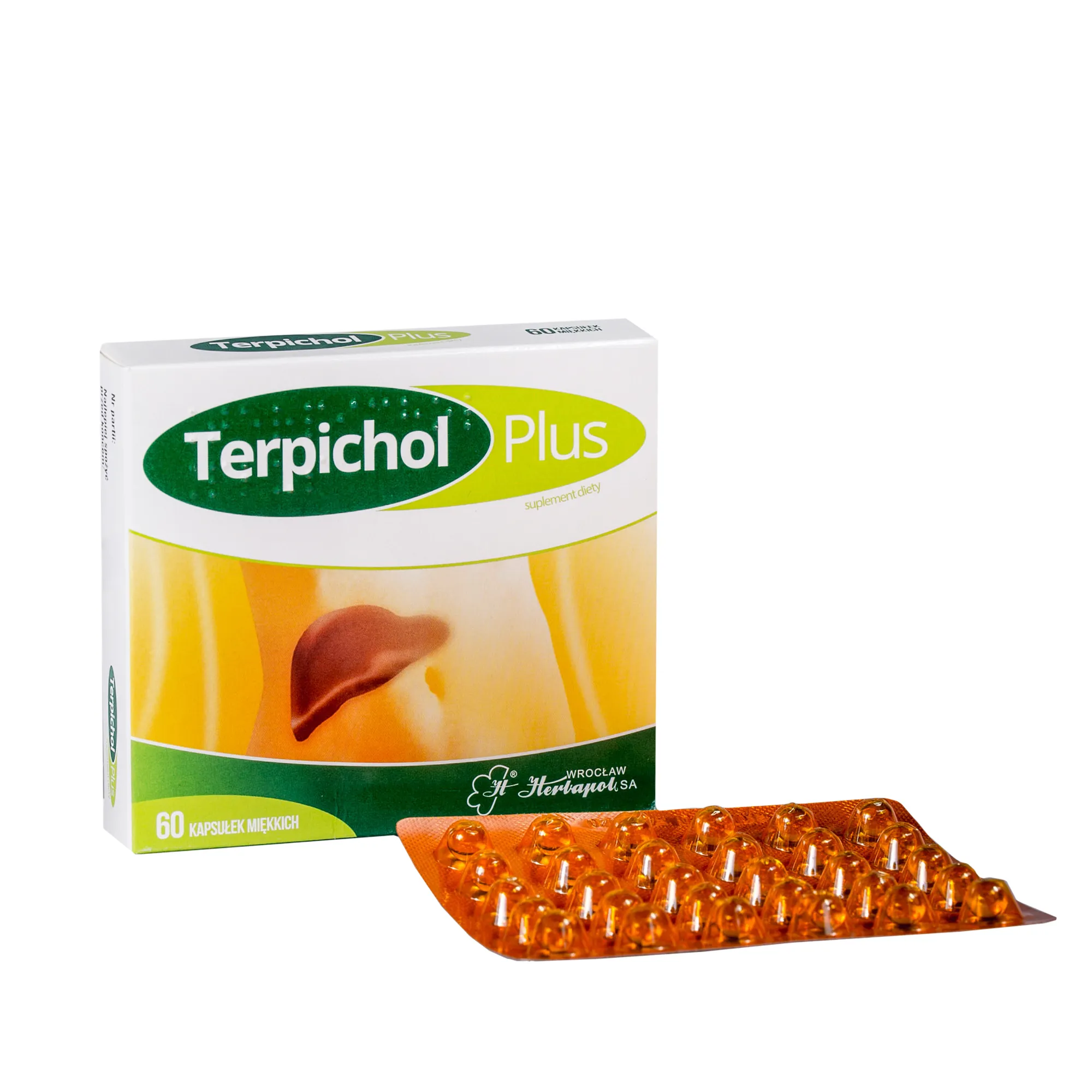 Terpichol Plus, suplement diety, 60 kapsułek 