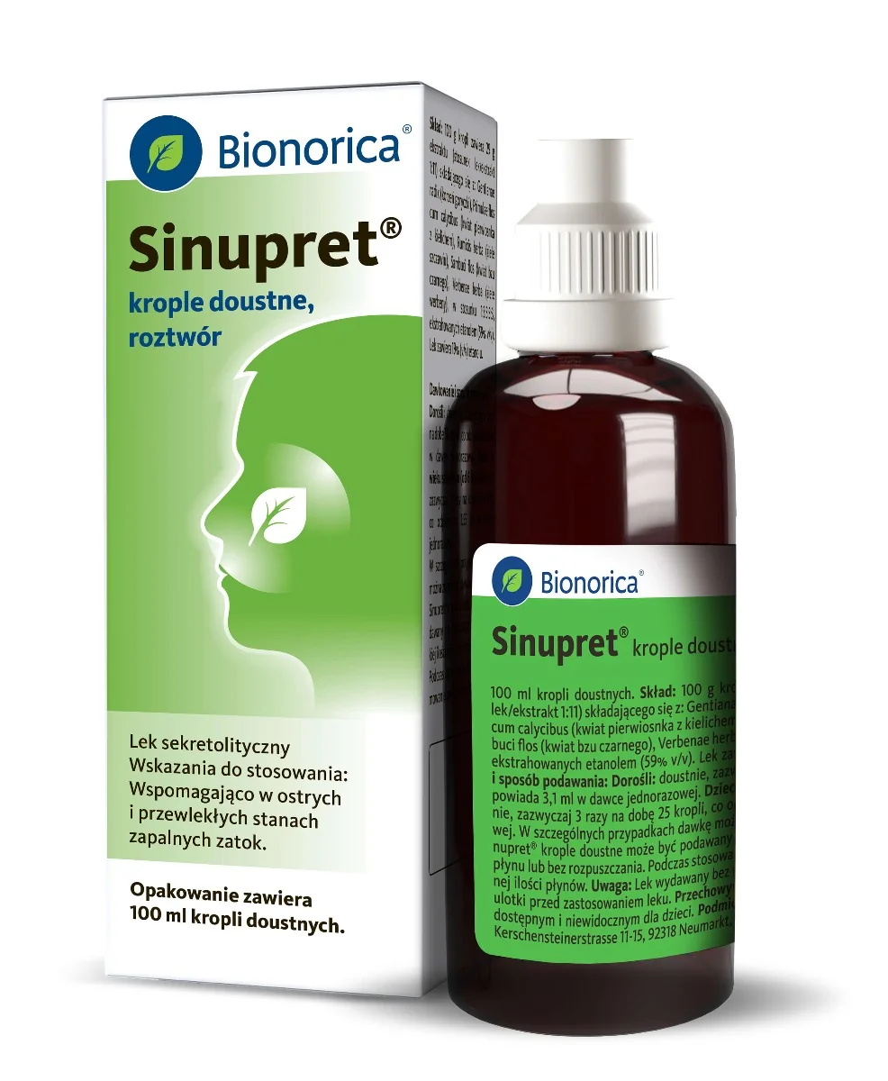 Sinupret krople doustne, 100 ml