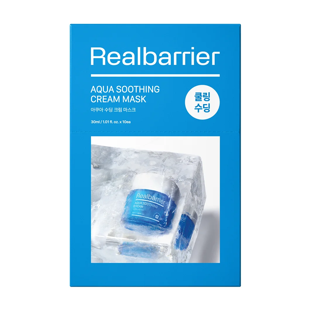 Real Barrier Aqua Soothing Tissue Mask maska w płachcie, 30 ml