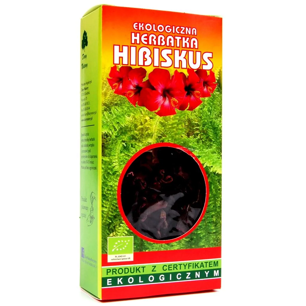 Dary Natury Hibiskus herbatka ekologiczna, 50 g