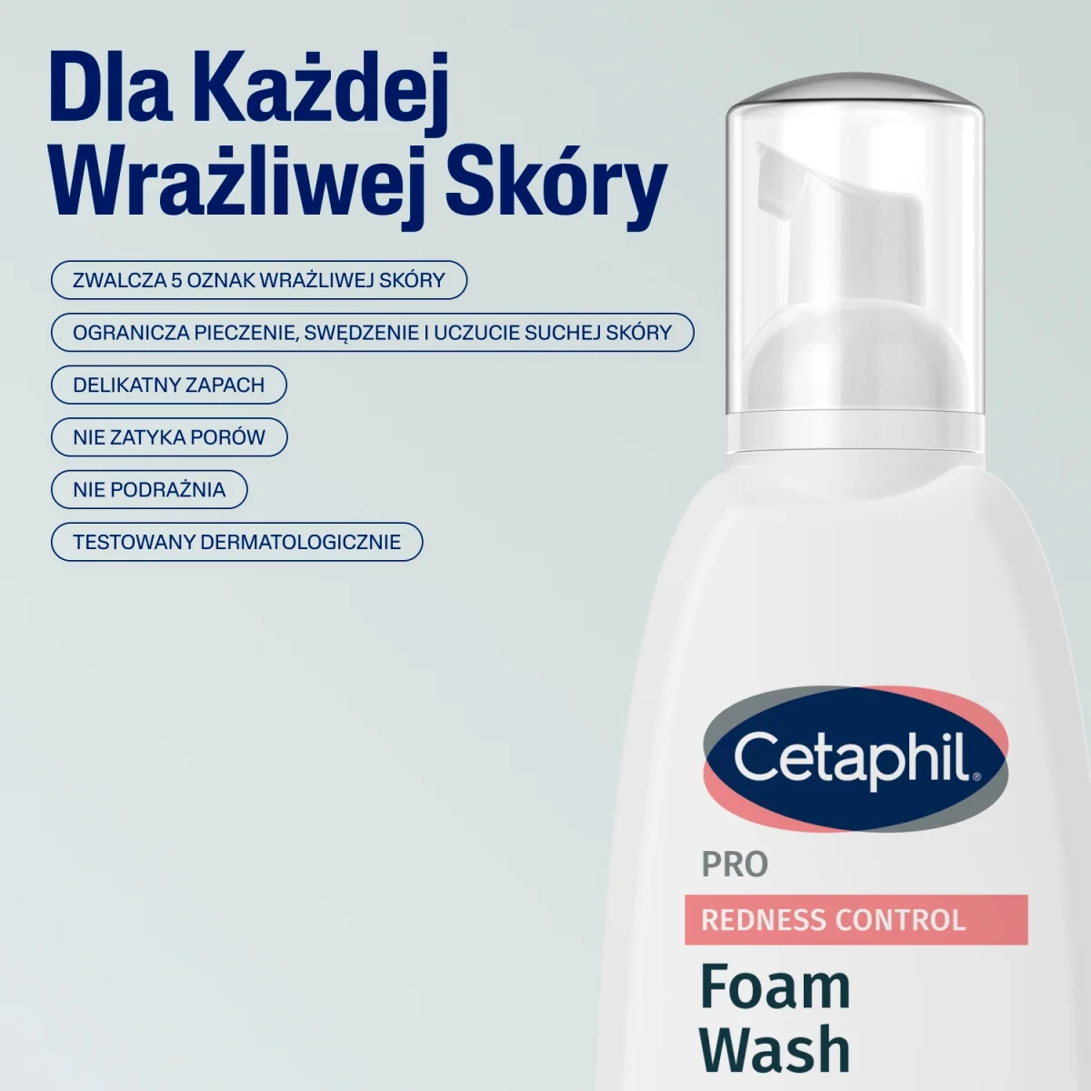 Cetaphil Pro Redness Control pianka do mycia, 236 ml