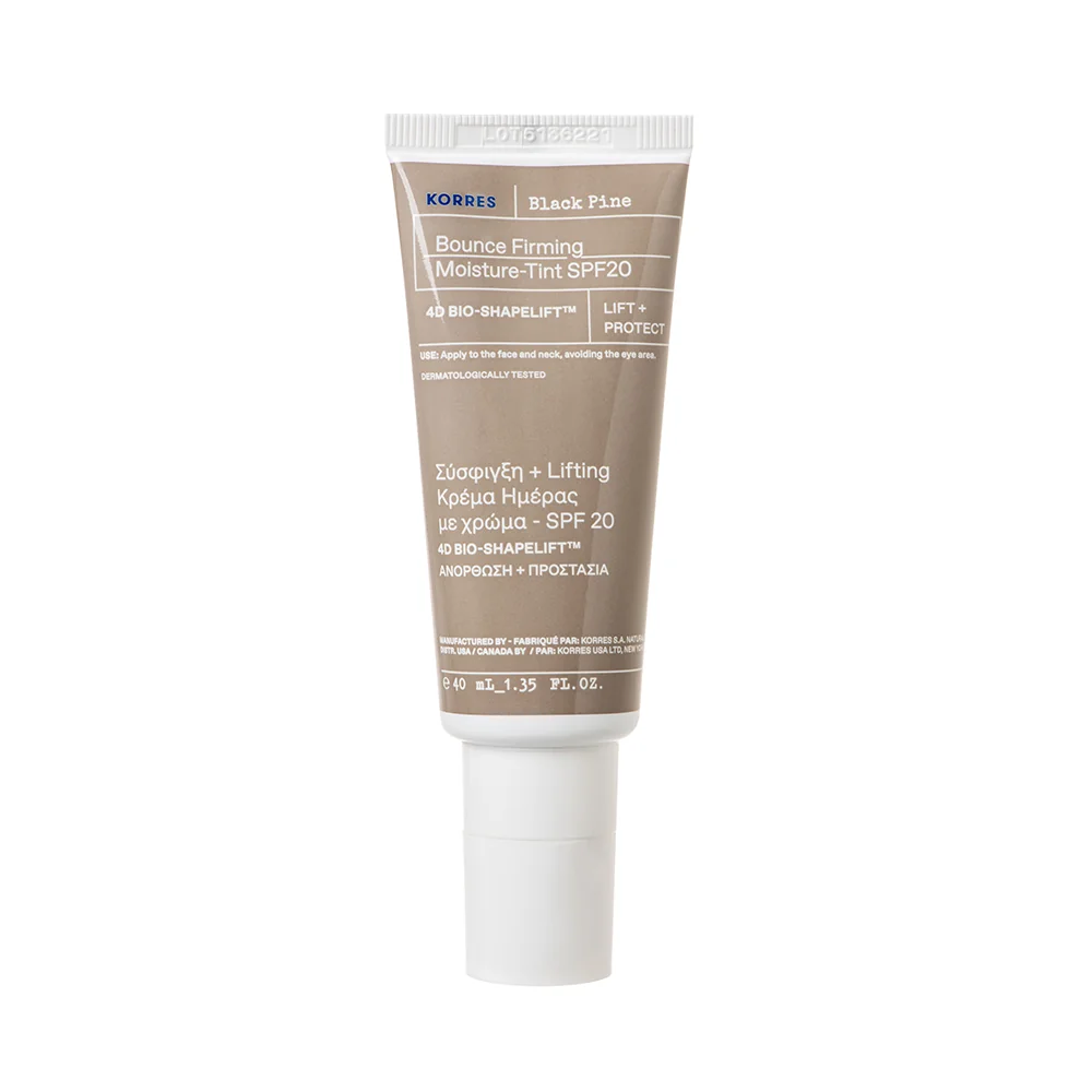 Korres Black Pine koloryzujący krem na dzień z SPF20, 40 ml