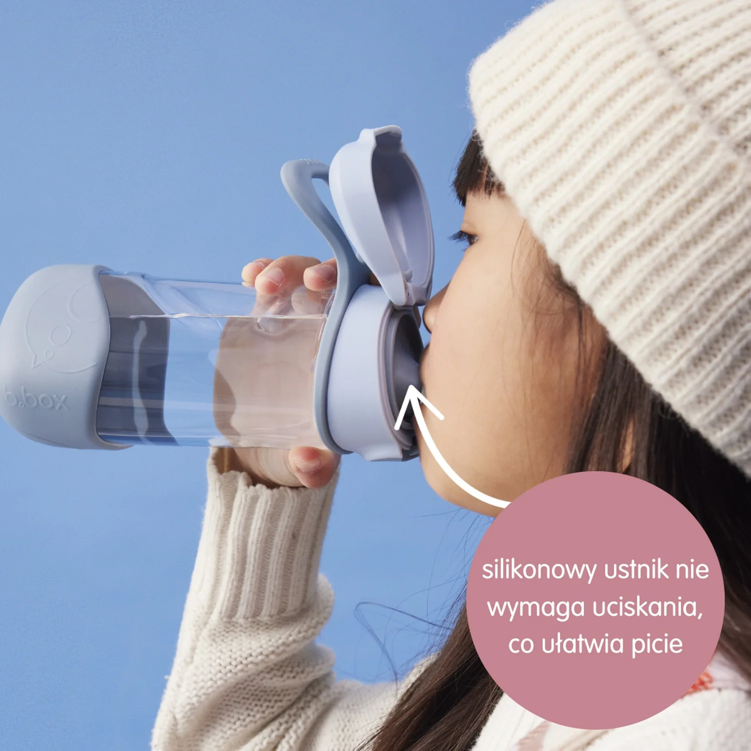 B.box sportowa butelka tritanowa Chill Out, 450 ml