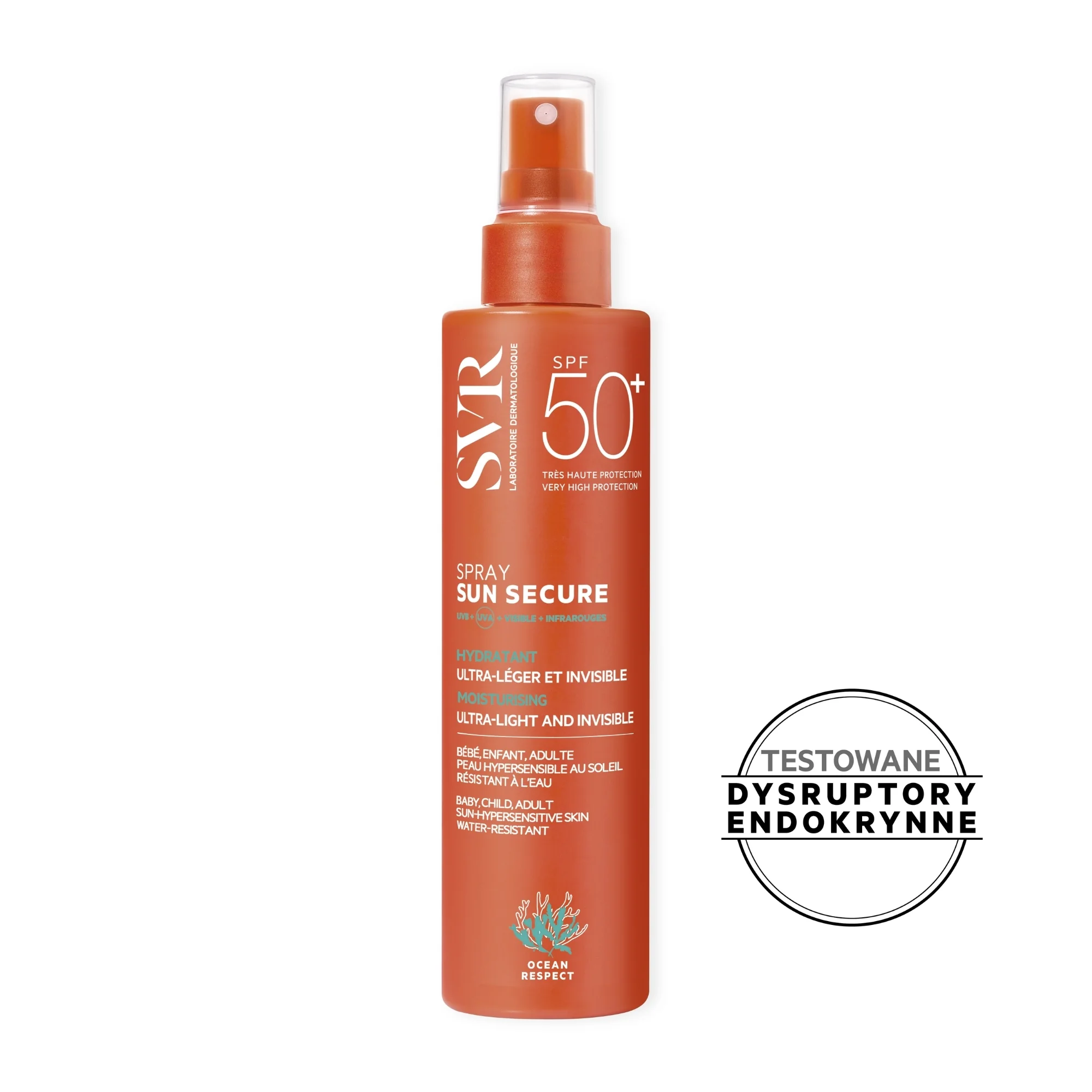 SVR Sun Secure spray SPF 50+, 200 ml