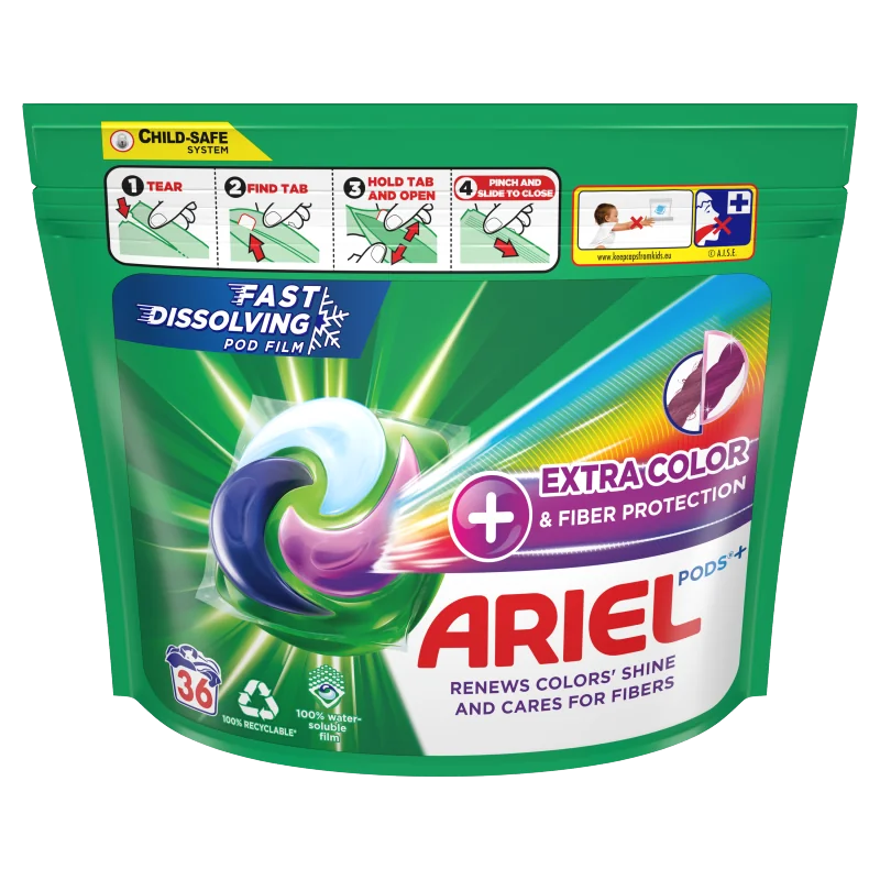 Ariel All-in-1 PODS kapsułki z płynem do prania uniwersalne, 36 szt.