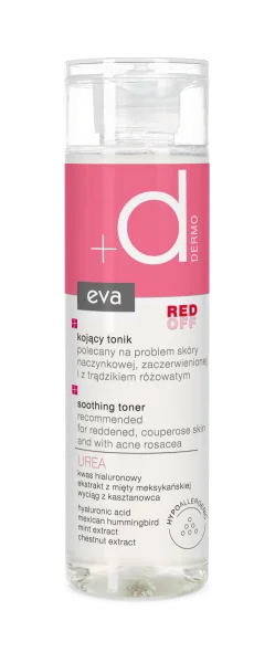 Eva Dermo Red Off kojący tonik to twarzy, 200 ml