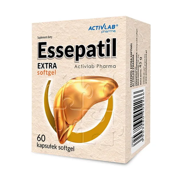Activlab Pharma Essepatil Extra soft-gel, suplement diety, 60 kapsułek miękkich