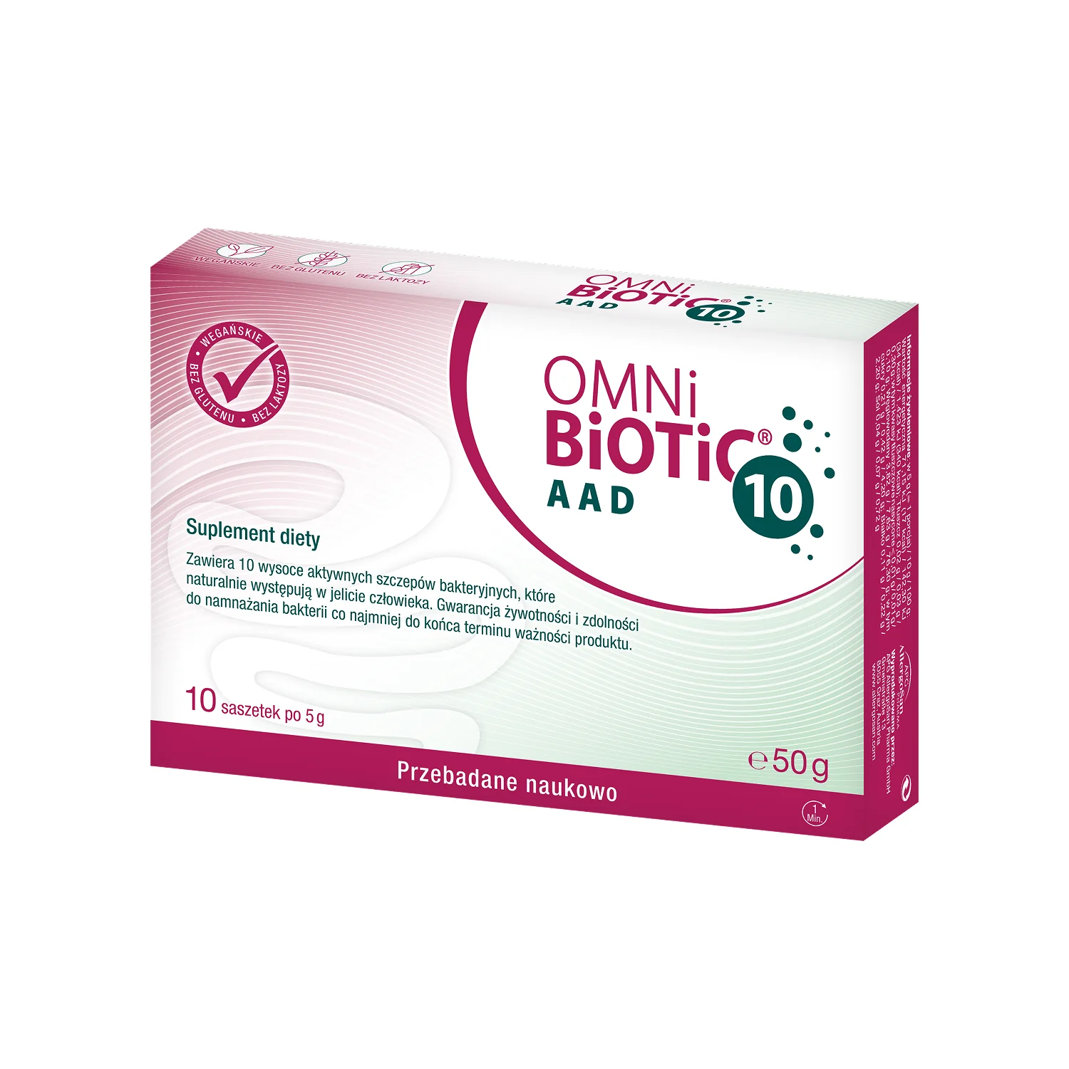 OMNi-BiOTiC® 10 AAD suplement diety, proszek w saszetkach, 10 szt. x 5 g