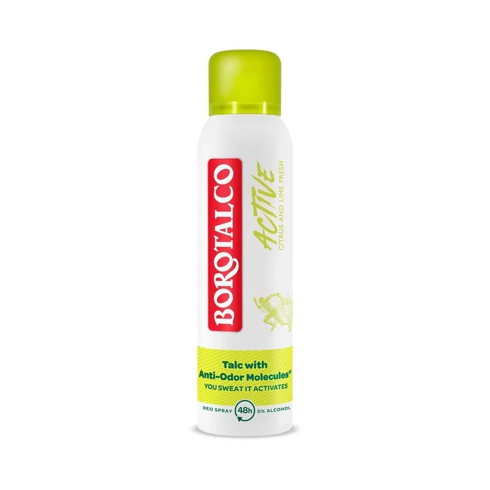 Borotalco Active Citrus & Lime Fresh dezodorant w sprayu, 150 ml