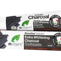 Dr.Organic Charcoal, pasta do zębów wybielająca z organicznym aktywnym węglem, 100 ml