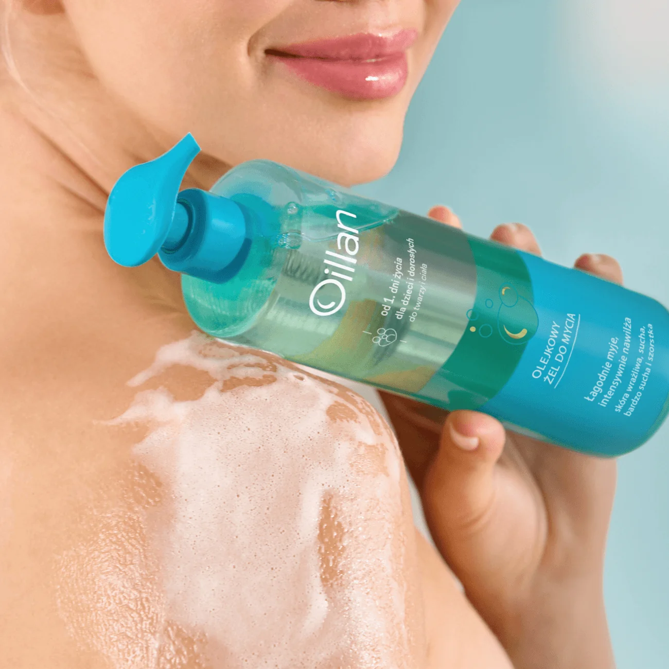 Oillan olejkowy żel do mycia, 750 ml