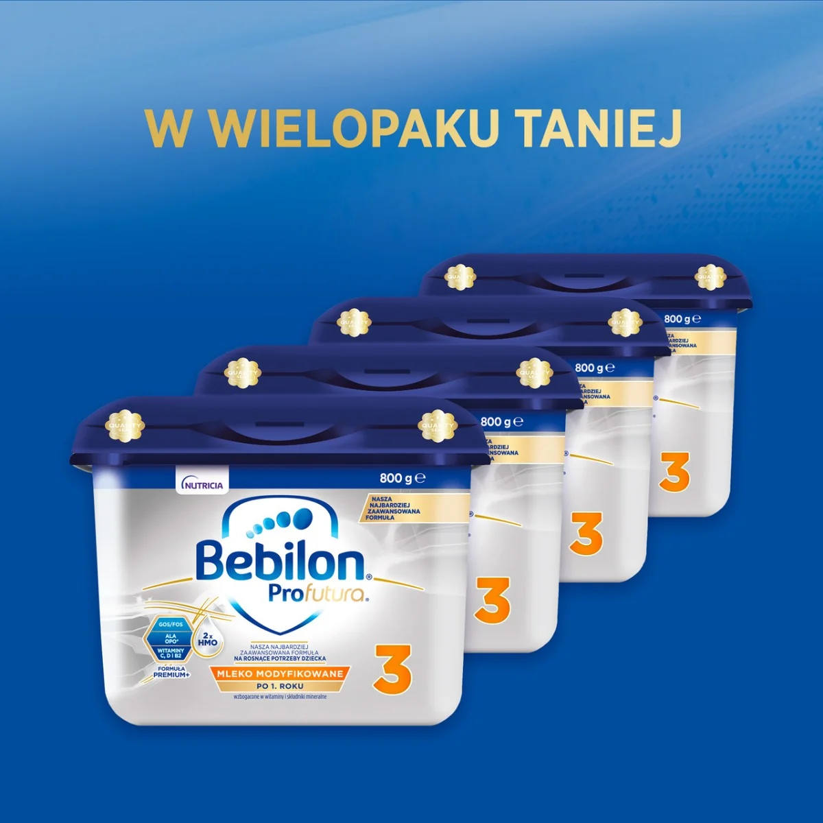 Bebilon Profutura 3, mleko w proszku modyfikowane po 1. roku, 800 g