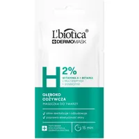 L'biotica Dermomask głęboko odżywcza maska z witaminą H,  8 ml