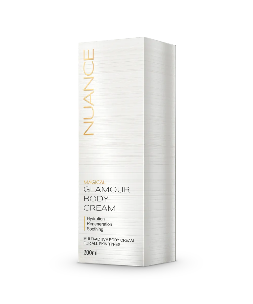 Nuance Magical Glamour Body Cream, krem do ciała do wszystkich rodzajów skóry, 200 ml 