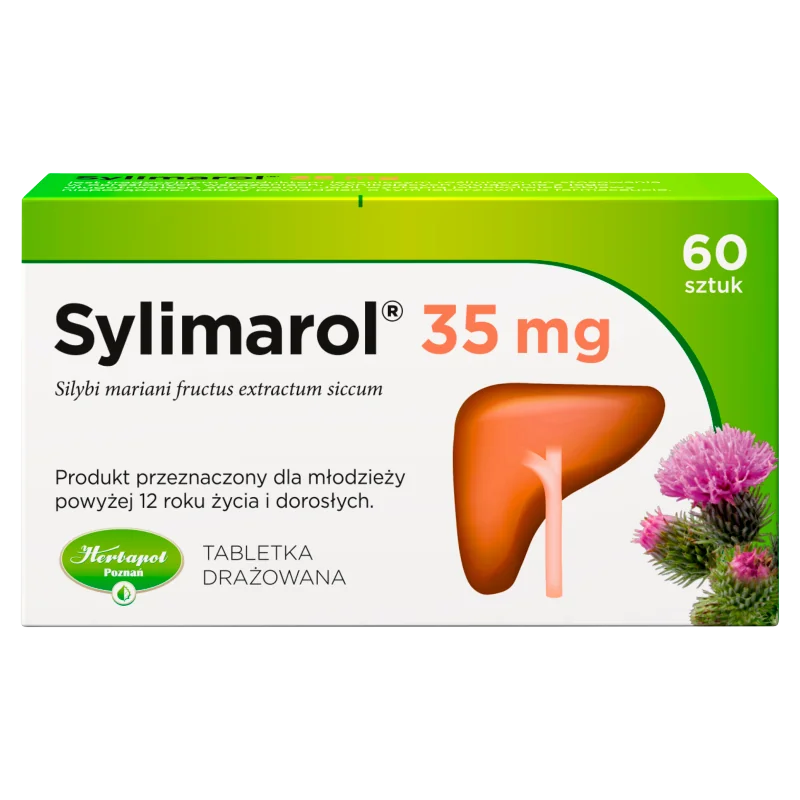Sylimarol 35 mg 60 tabletek