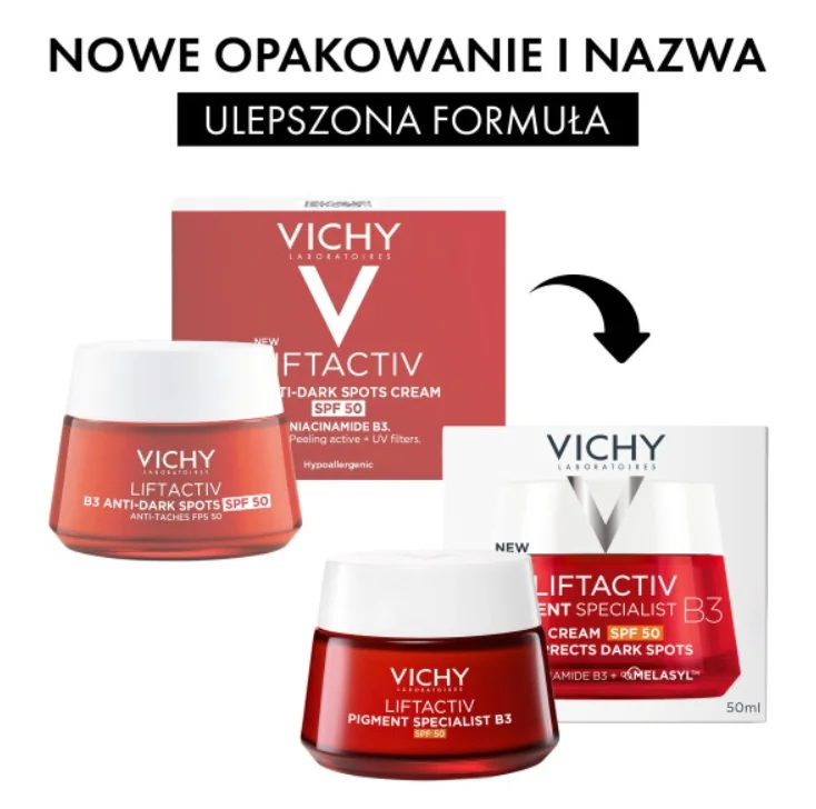 Vichy Liftactiv Pigment Specjalist B3, SPF 50 50 ml