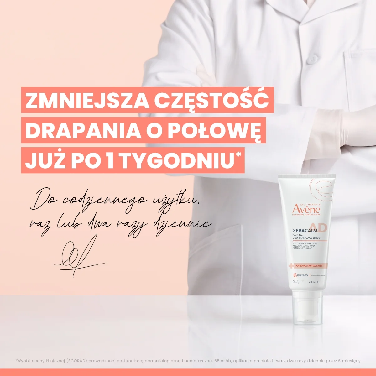 Avène XeraCalm A.D balsam uzupełniający lipidy, 200 ml