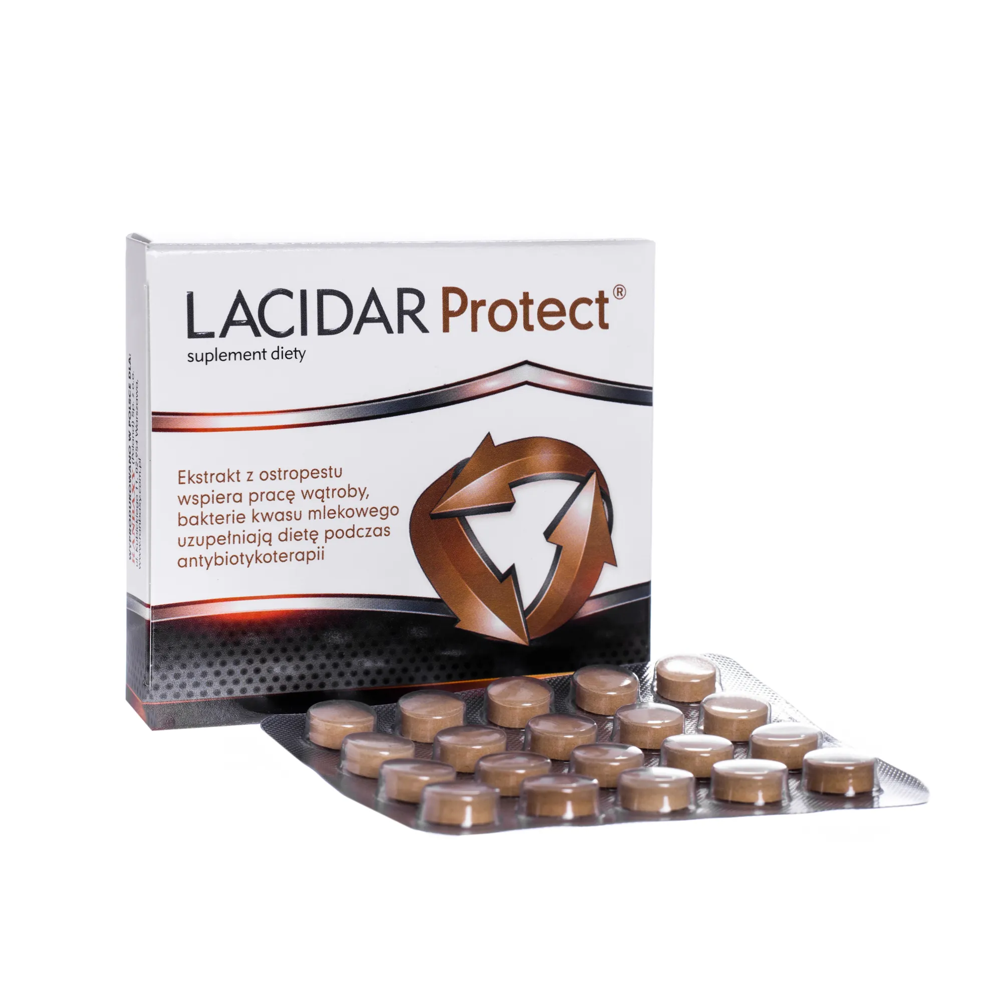 Lacidar Protect,  suplement diety, 20 tabletek