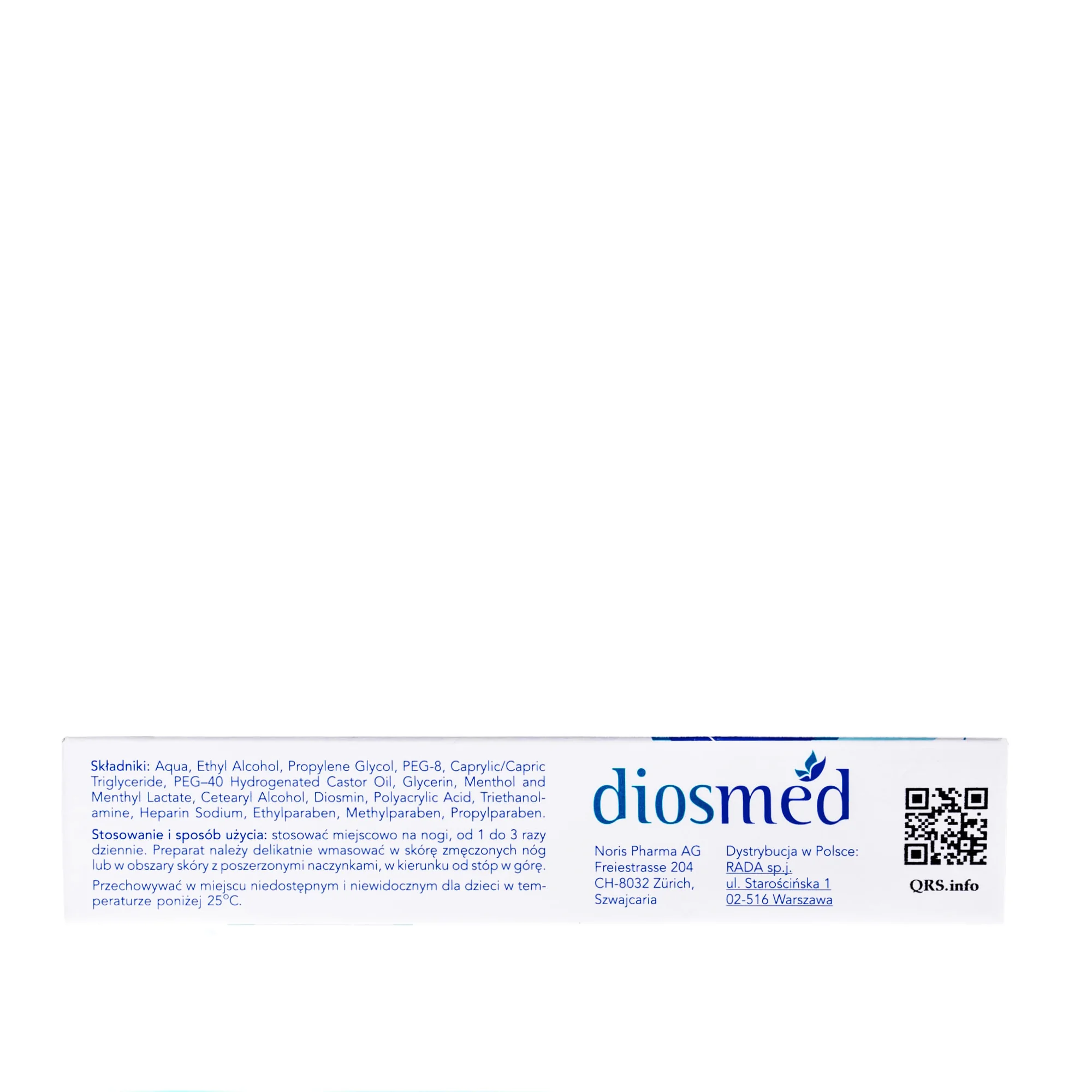 Diosmed krem na zmęczone nogi, 40 g