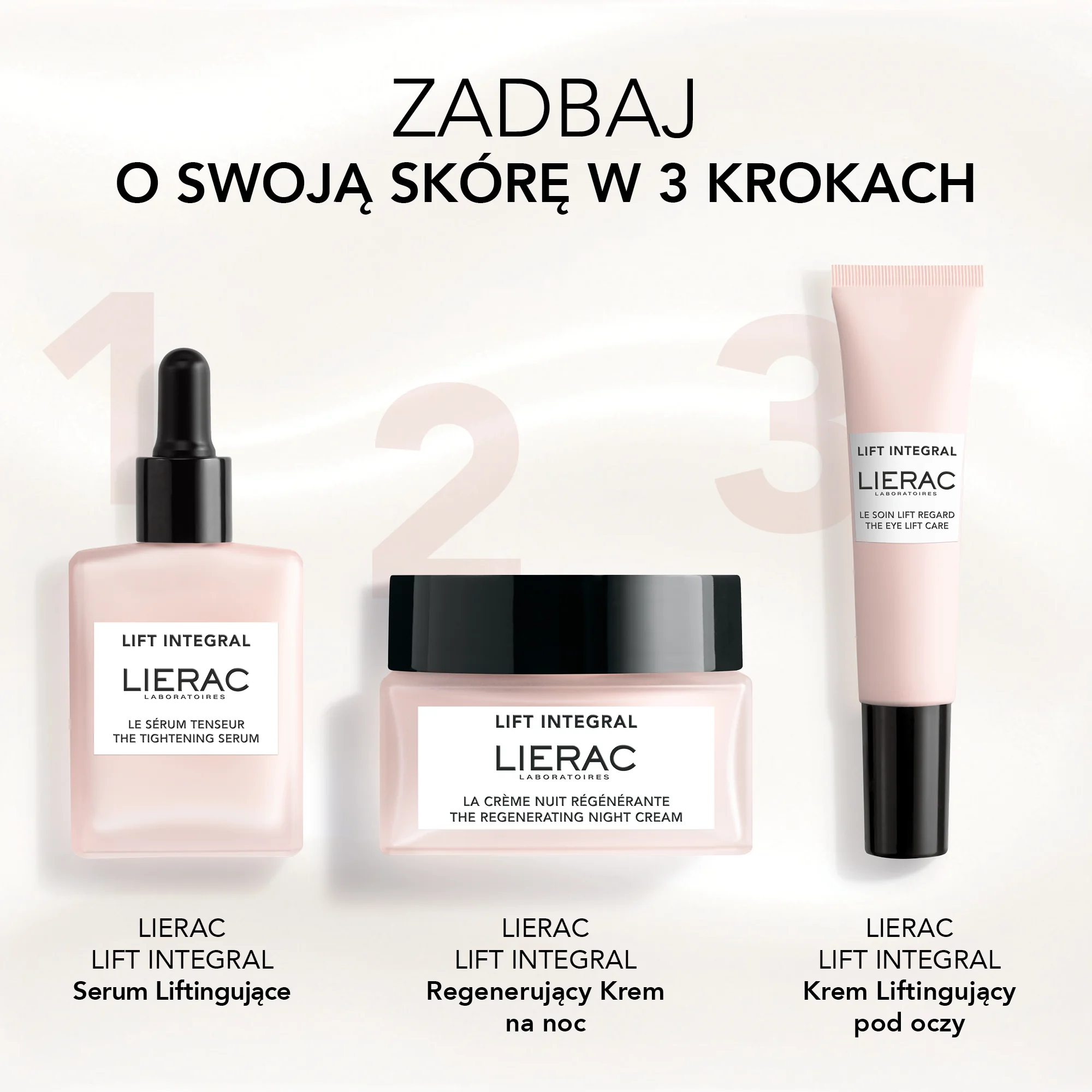 LIERAC Lift Integral krem regenerujący na noc, 50 ml