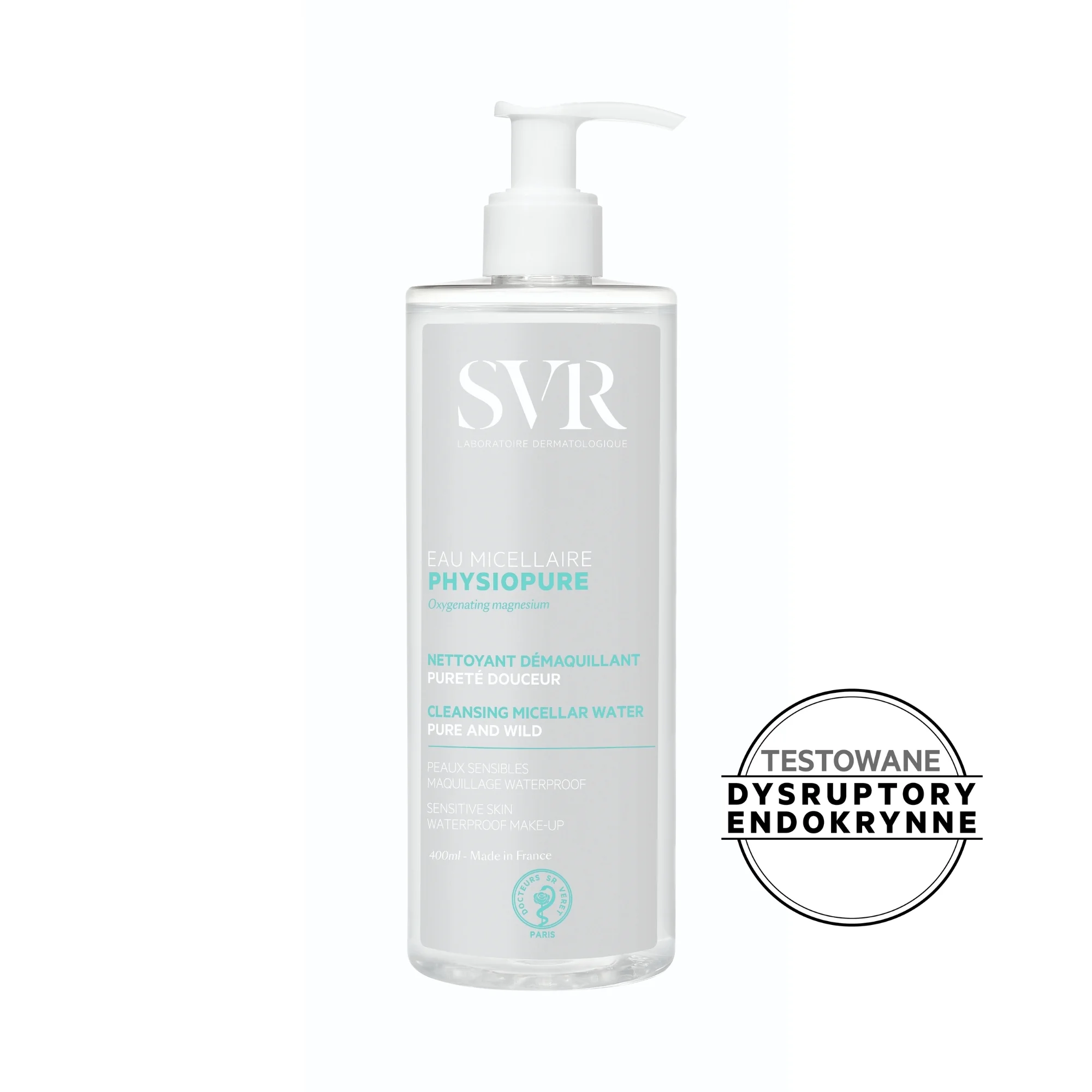 SVR Physiopure Eau Micellaire woda micelarna, 400 ml