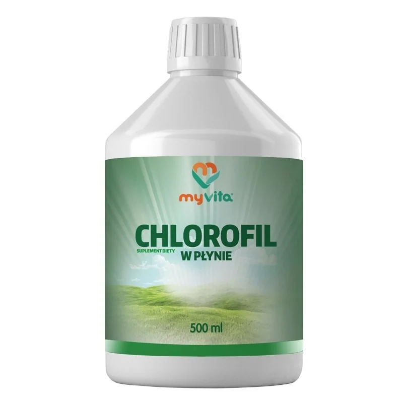 MyVita Chlorofil w płynie, płyn 500 ml