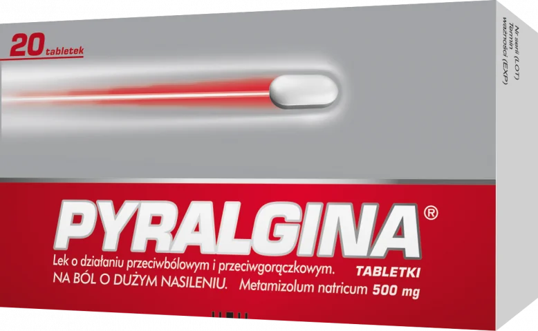 Pyralgina 500 mg 20 tabletek