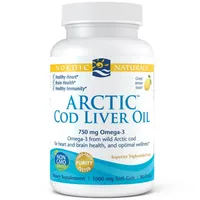 Nordic Naturals Arctic Cod Liver Oil, suplement diety, 90 kapsułek
