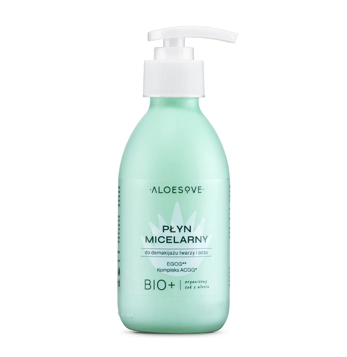 Aloesove płyn micelarny do demakijażu twarzy i oczu, 190 ml